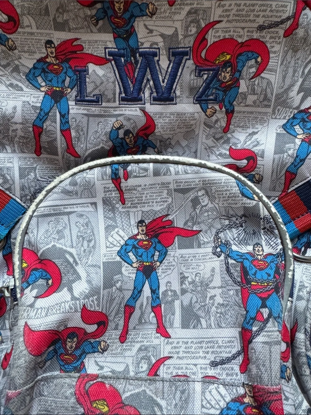 Pottery Barn Kids SUPERMAN™ Rolling Backpack